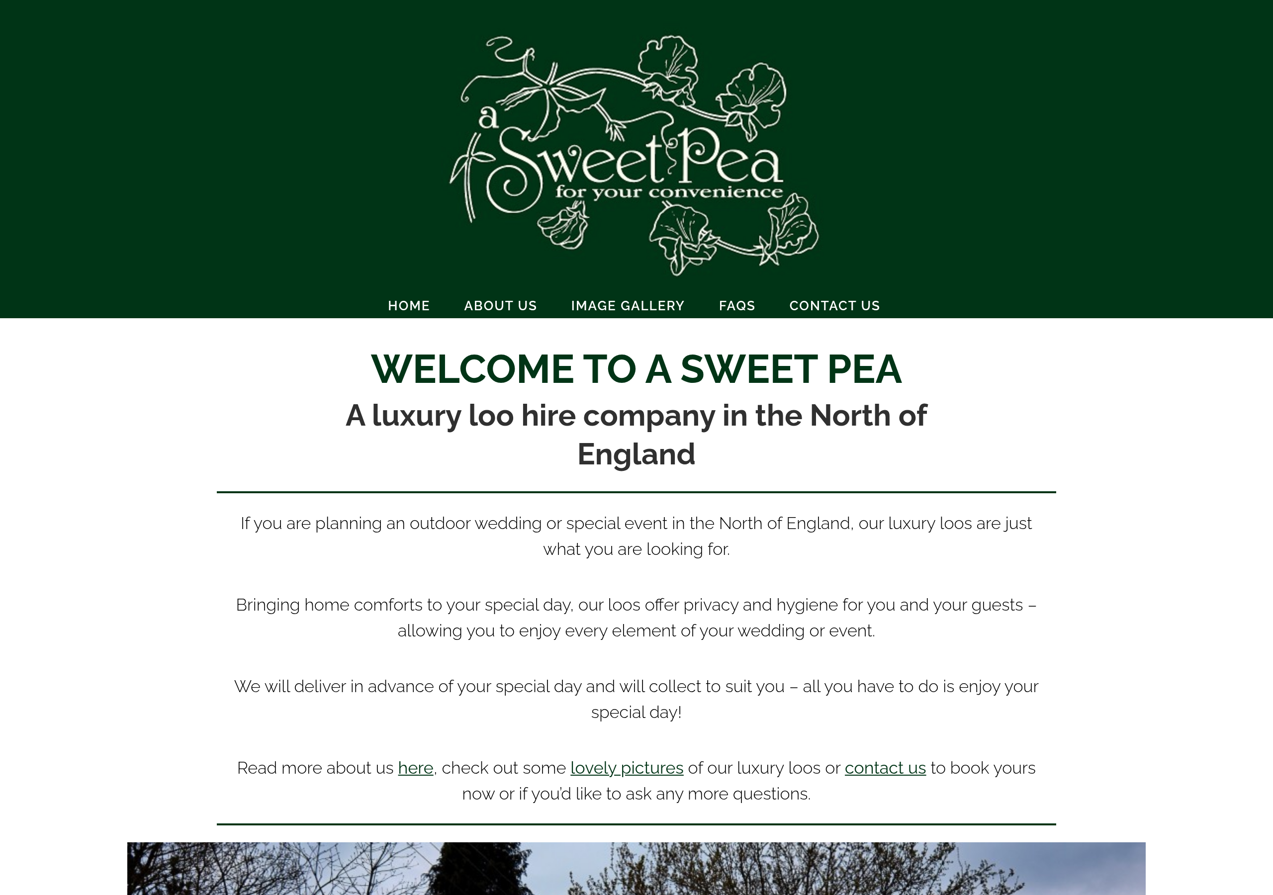 A Sweet Pea Logo