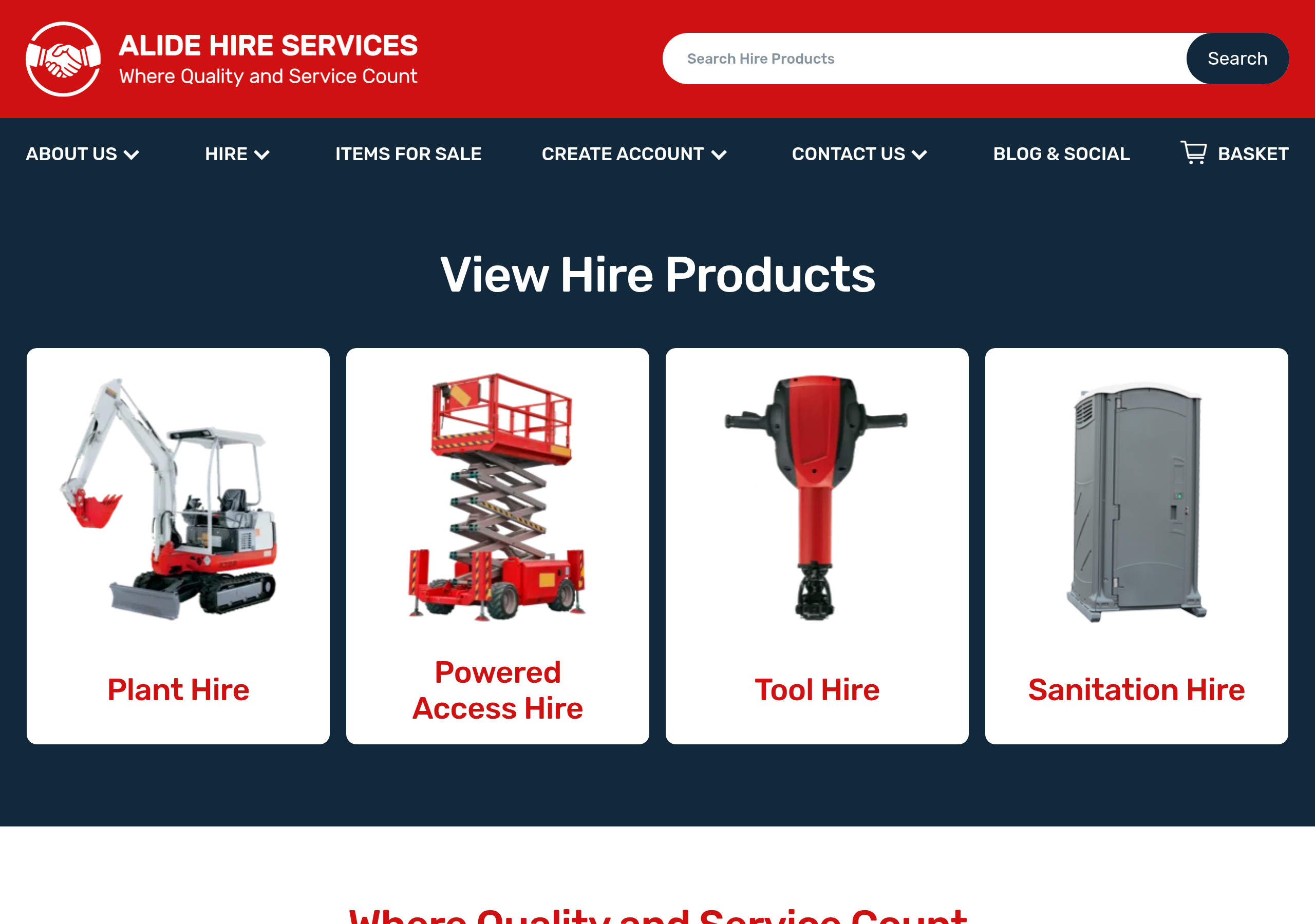 Alide Hire Services Logo