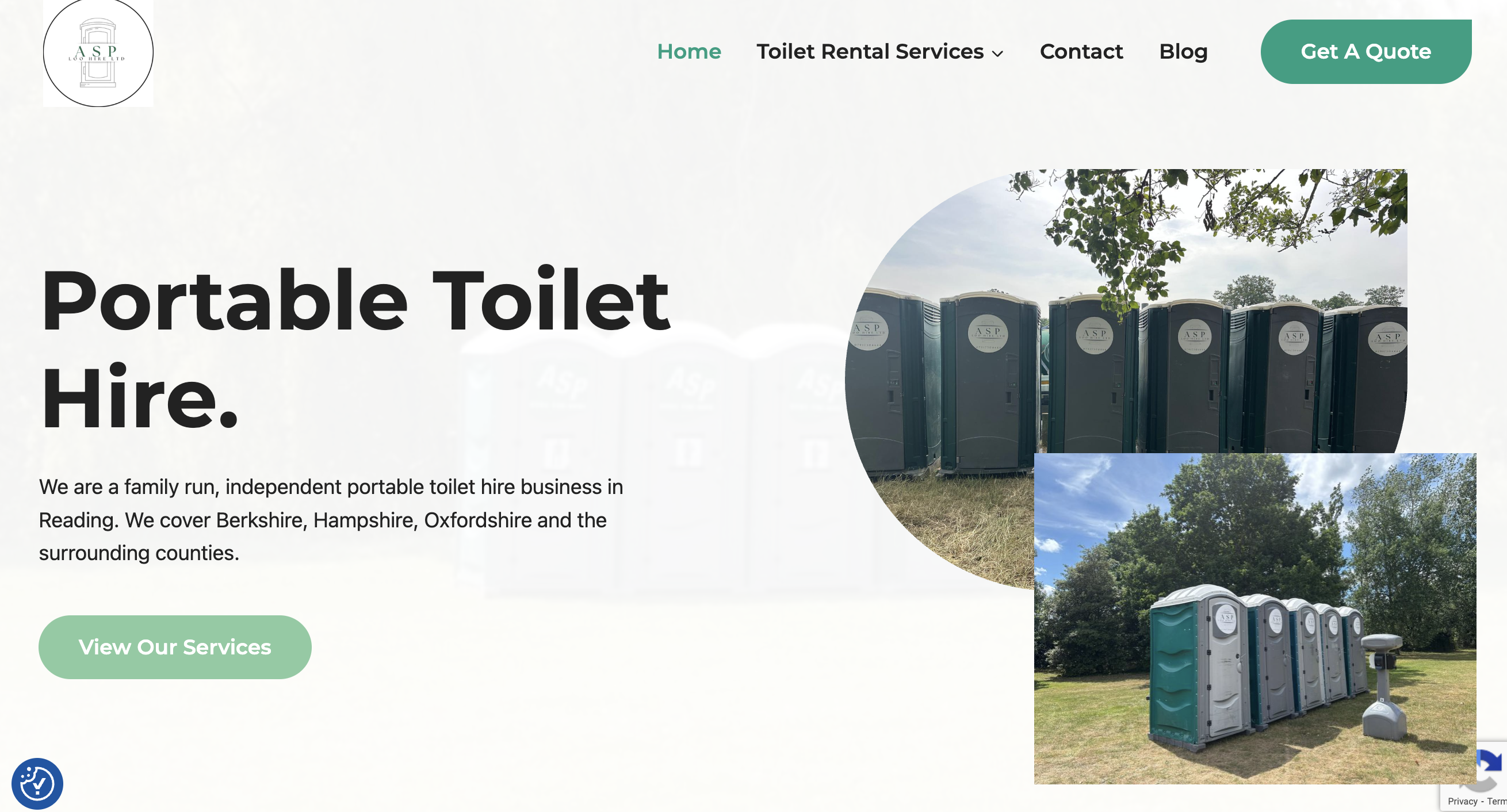 ASP Loo Hire Logo