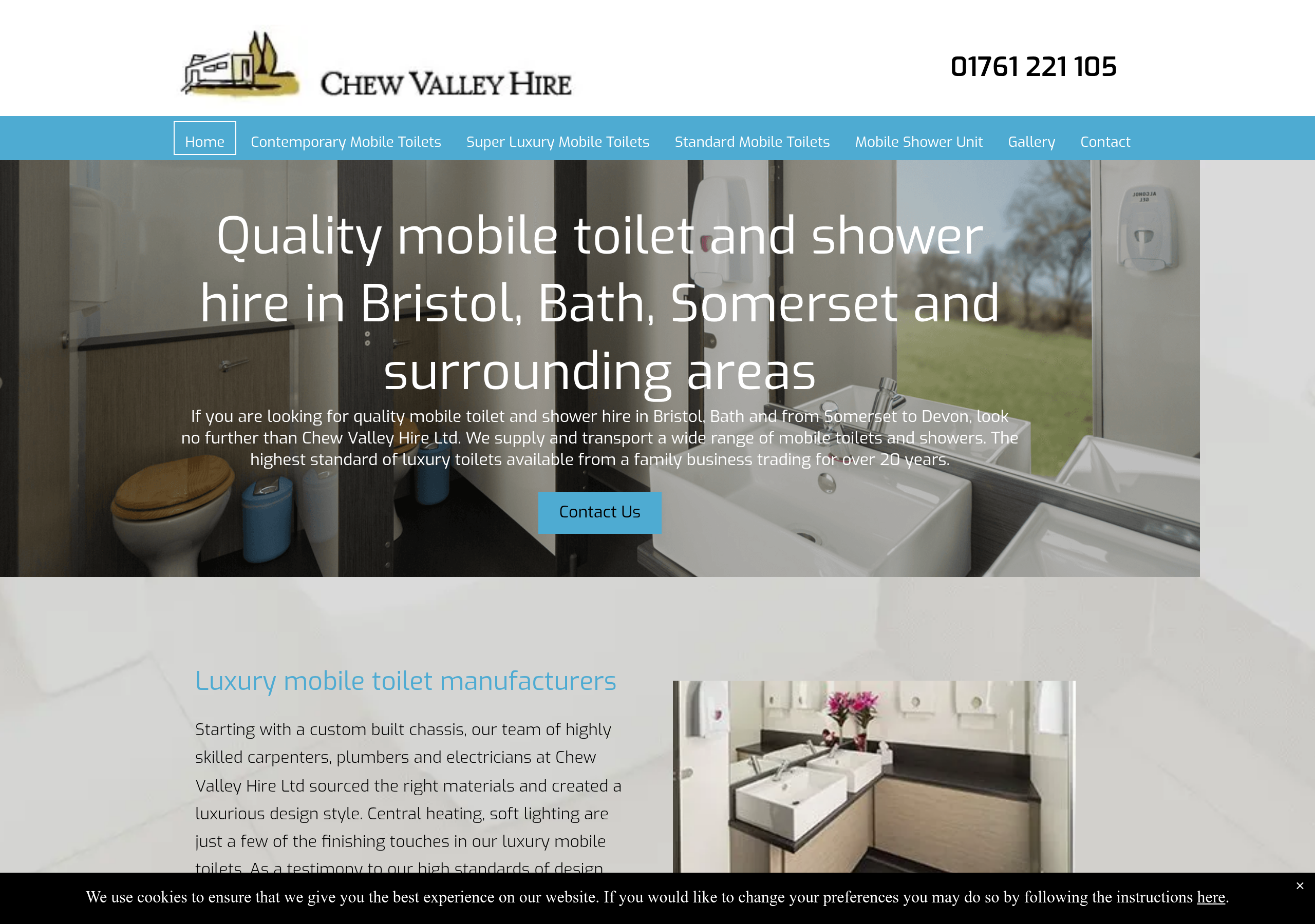 Chew Valley Hire Logo