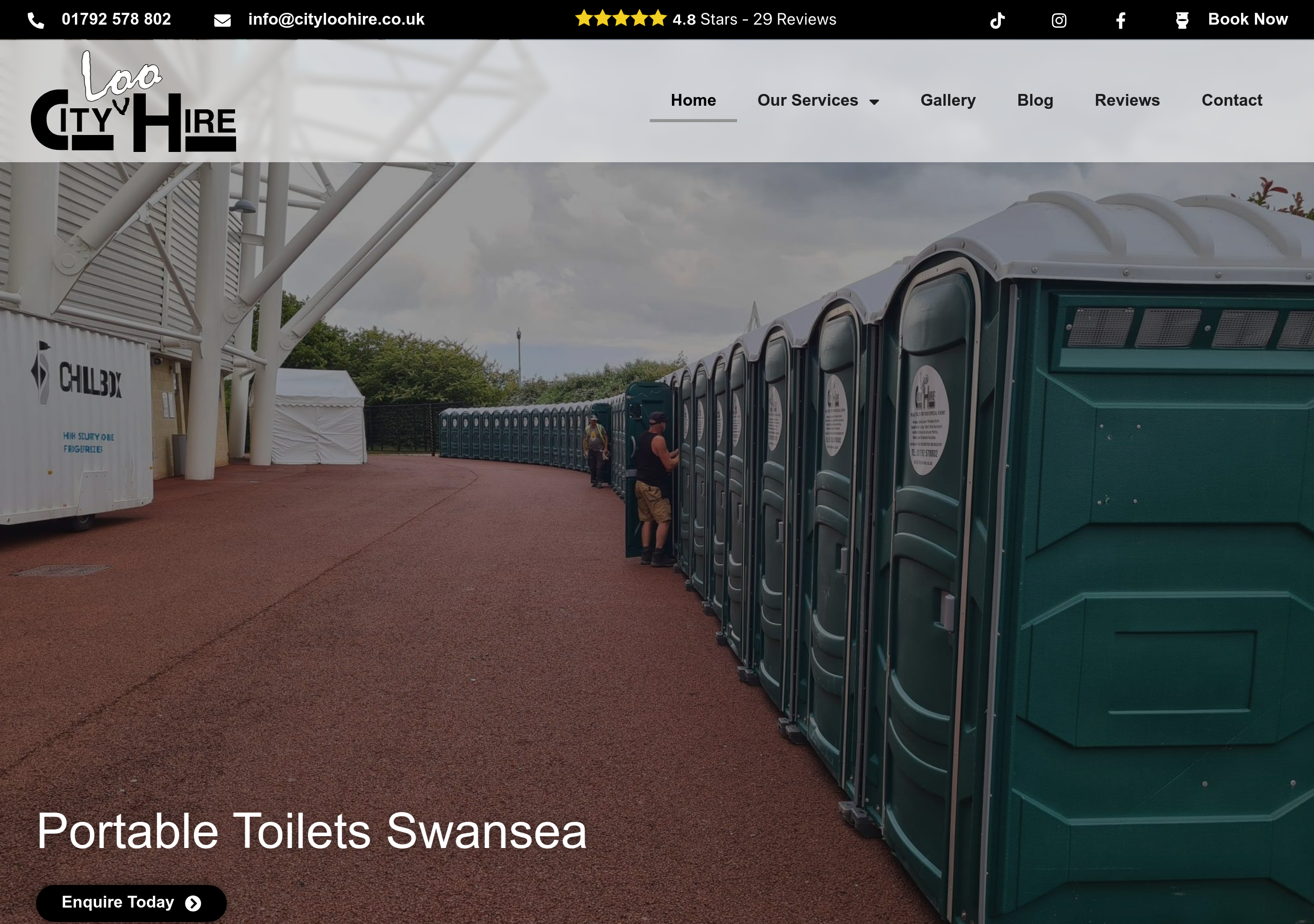 City Loo Hire Cardiff Logo