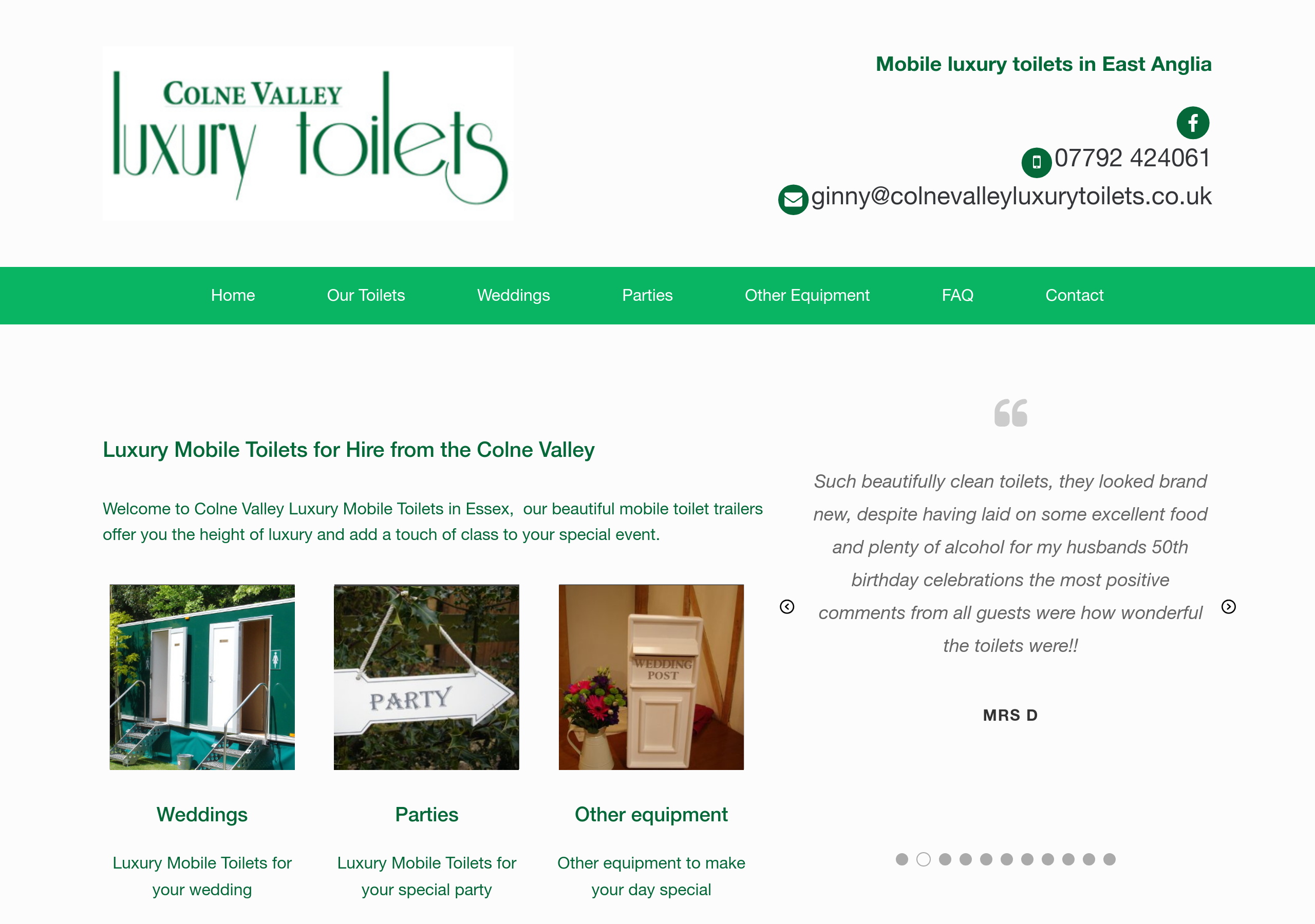 Colne Valley Luxury Mobile Toilets Logo