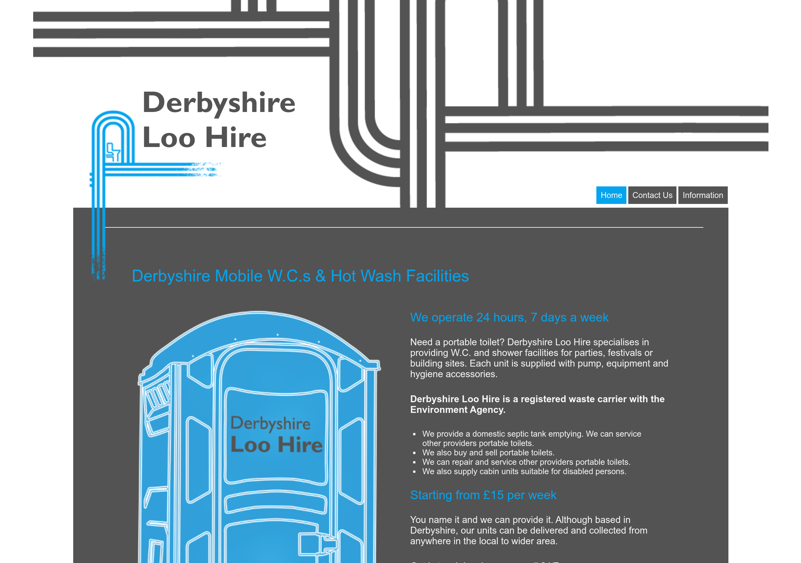 Derbyshire Loo Hire Logo
