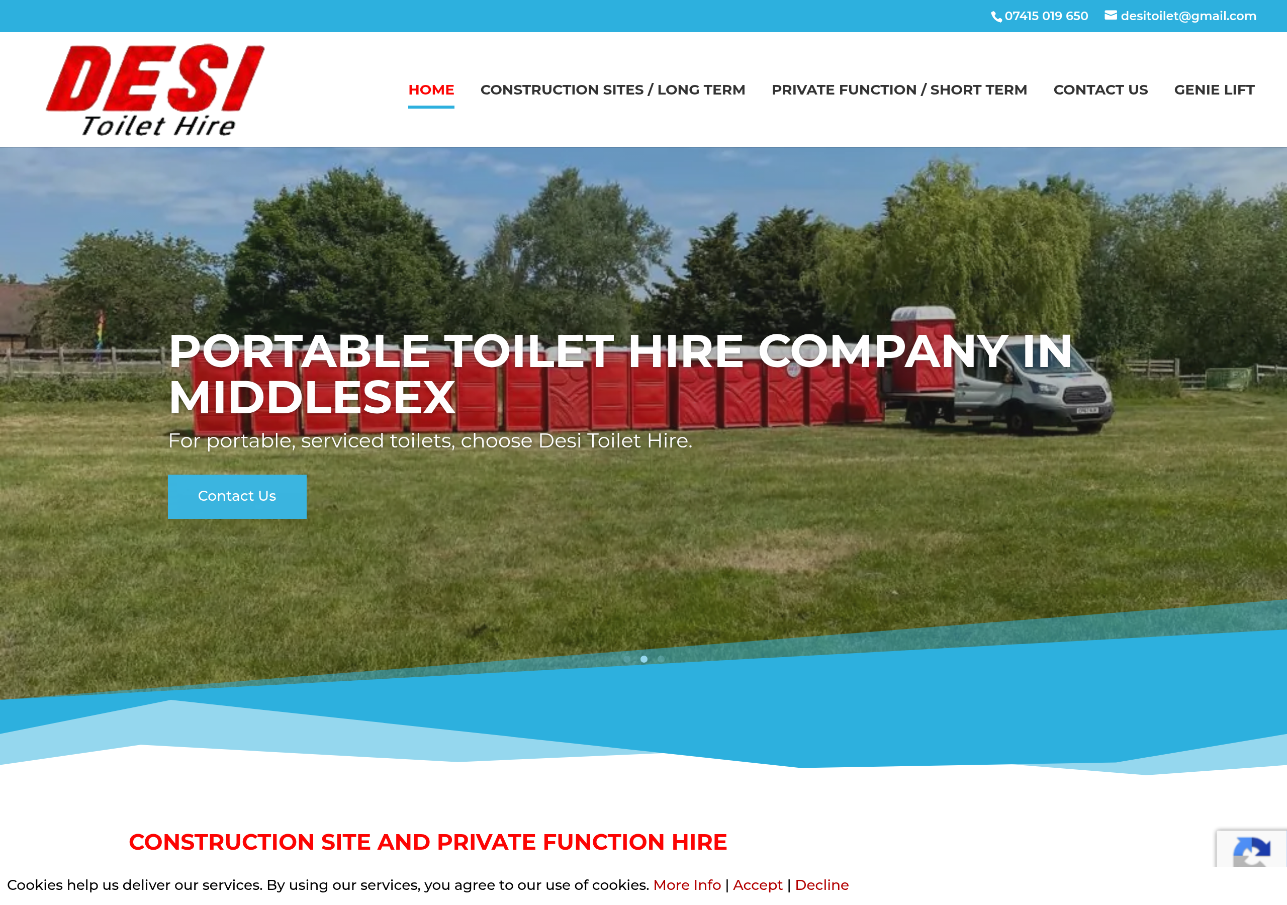 Desi Toilet Hire Logo