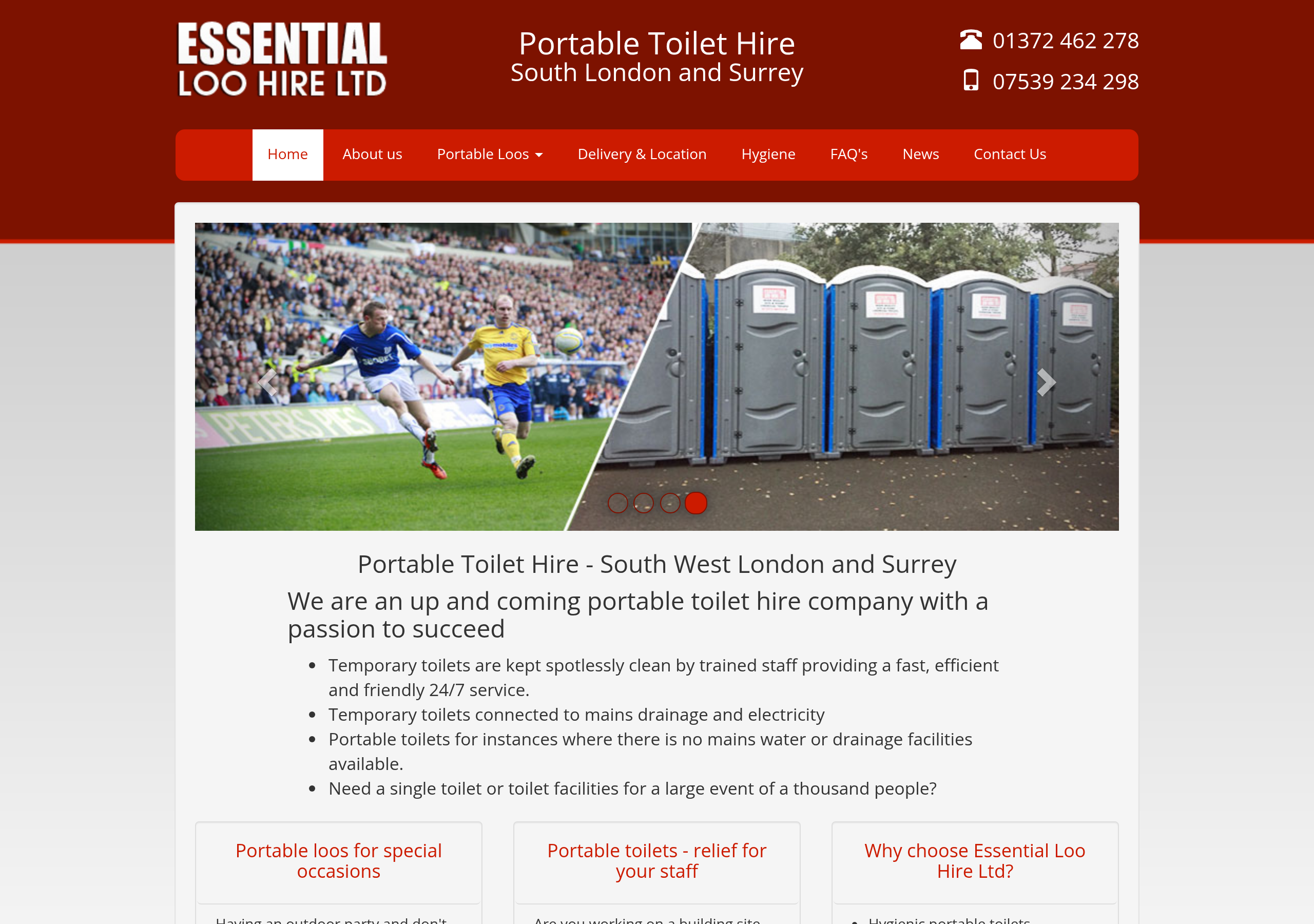 Essential Loo Hire Logo