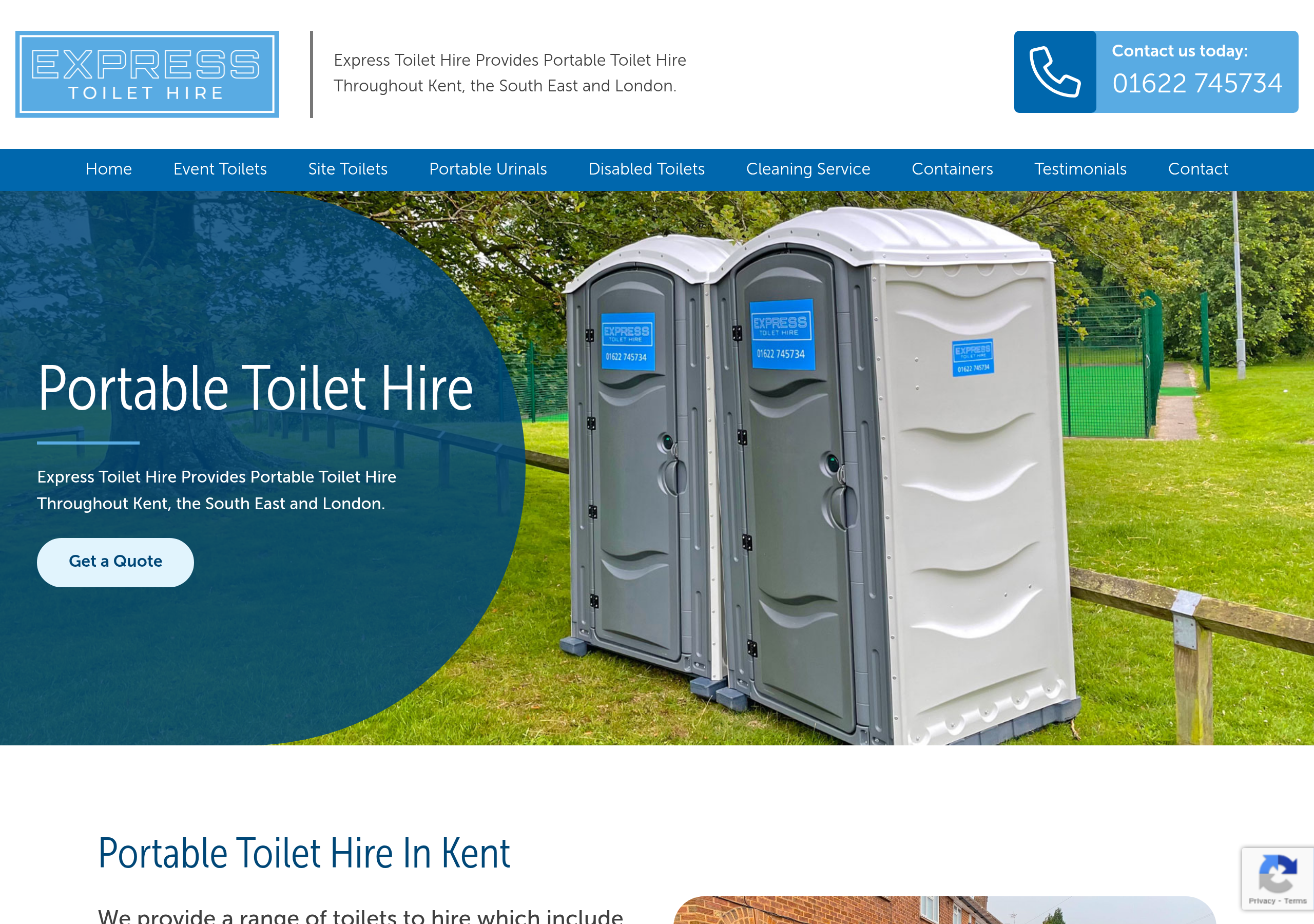 Express Toilet Hire Logo
