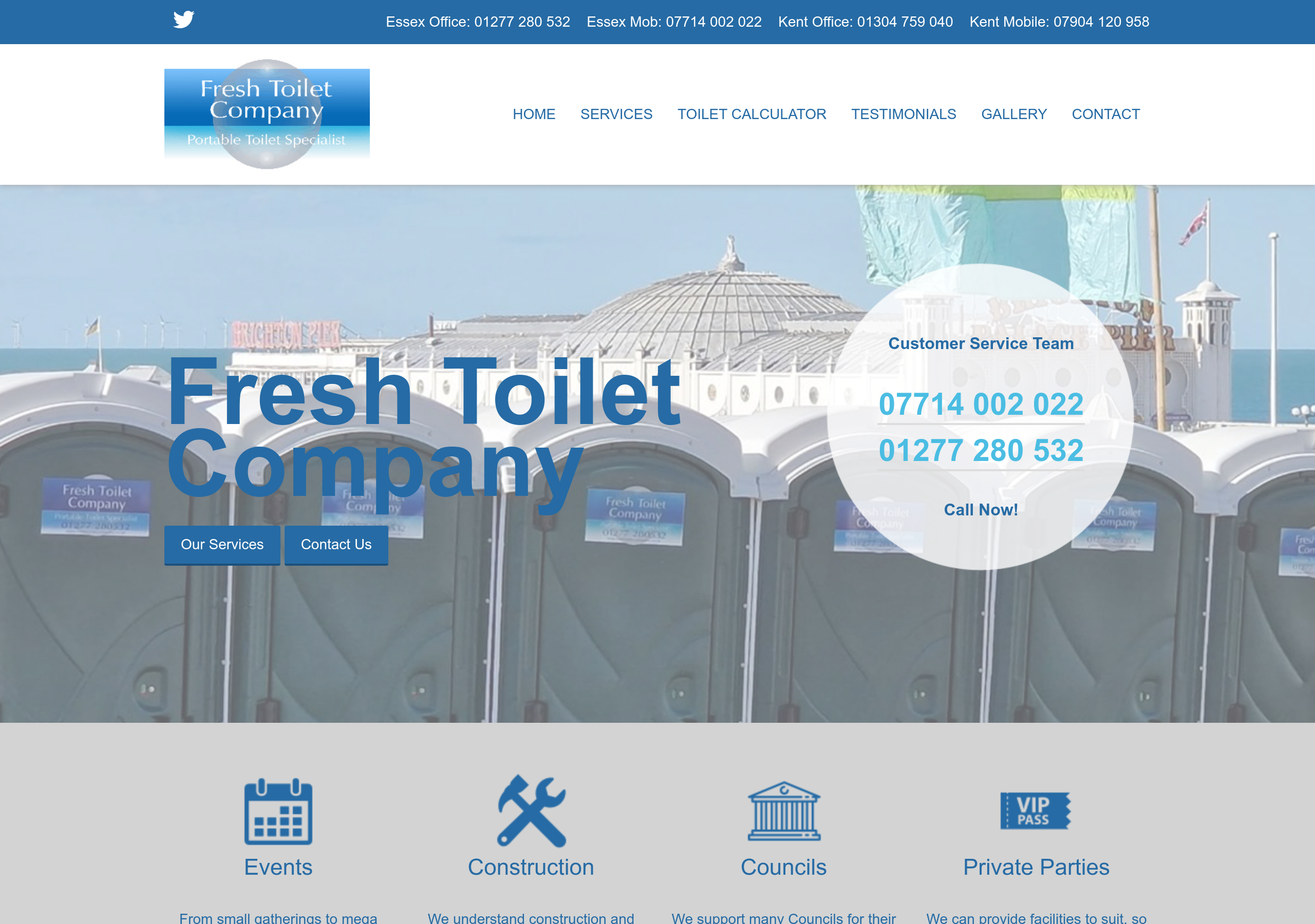Fresh Toilet Company Logo
