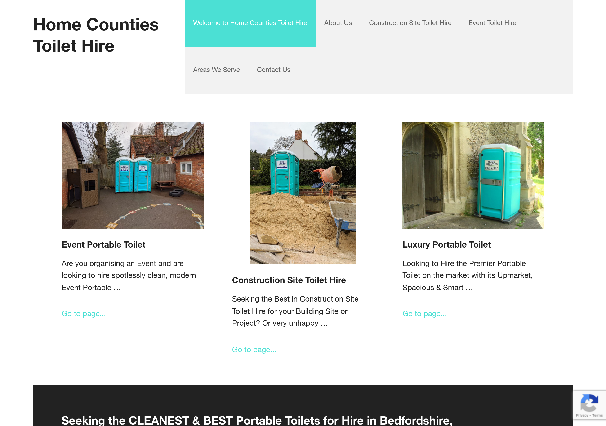 Home Counties Toilet Hire Logo