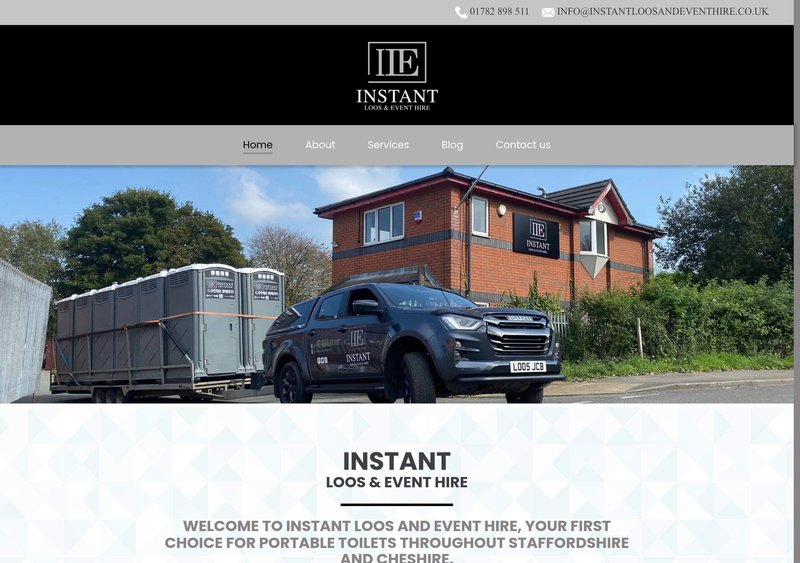 Instant Loos and Event Hire Logo