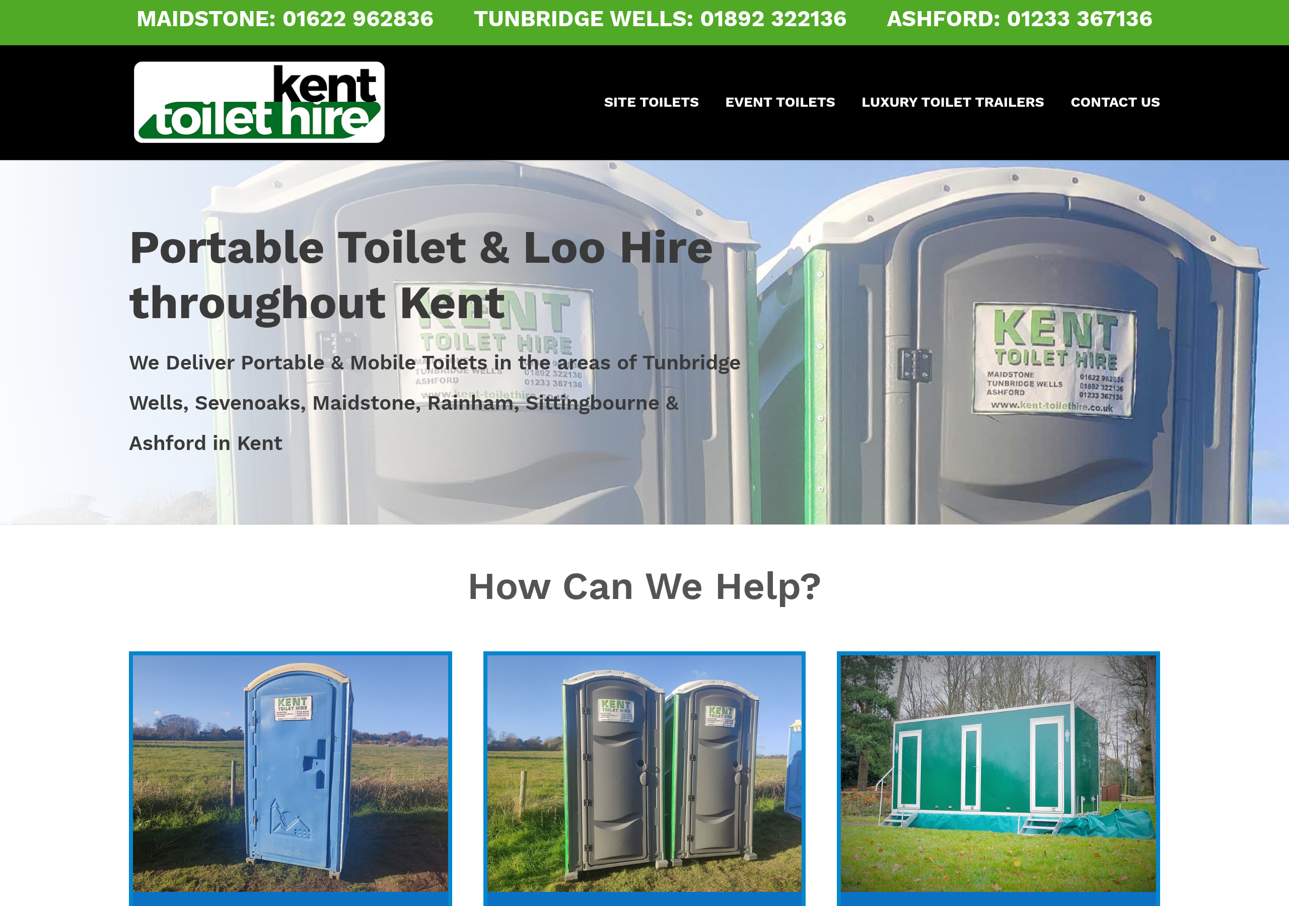 Kent Toilet Hire Logo