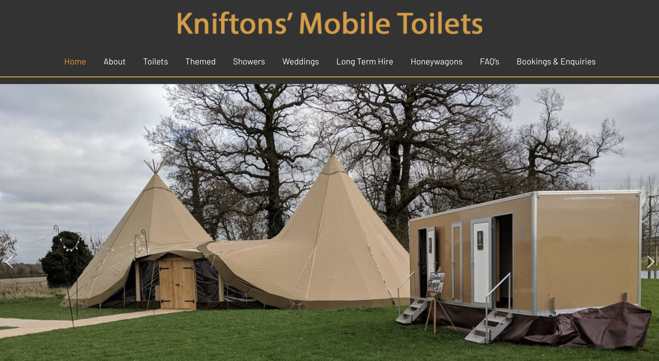 Kniftons Mobile Toilets Logo