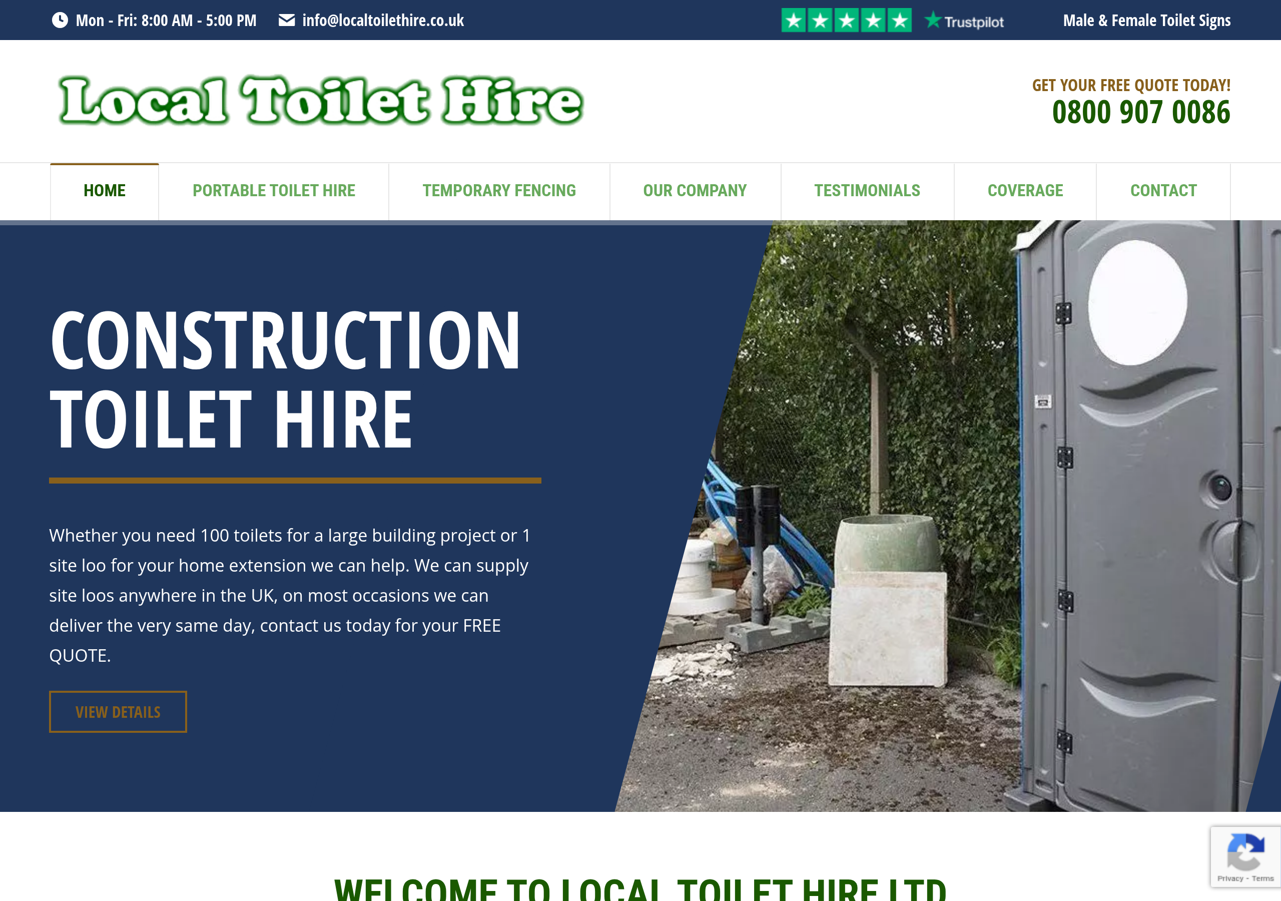 Local Toilet Hire Logo