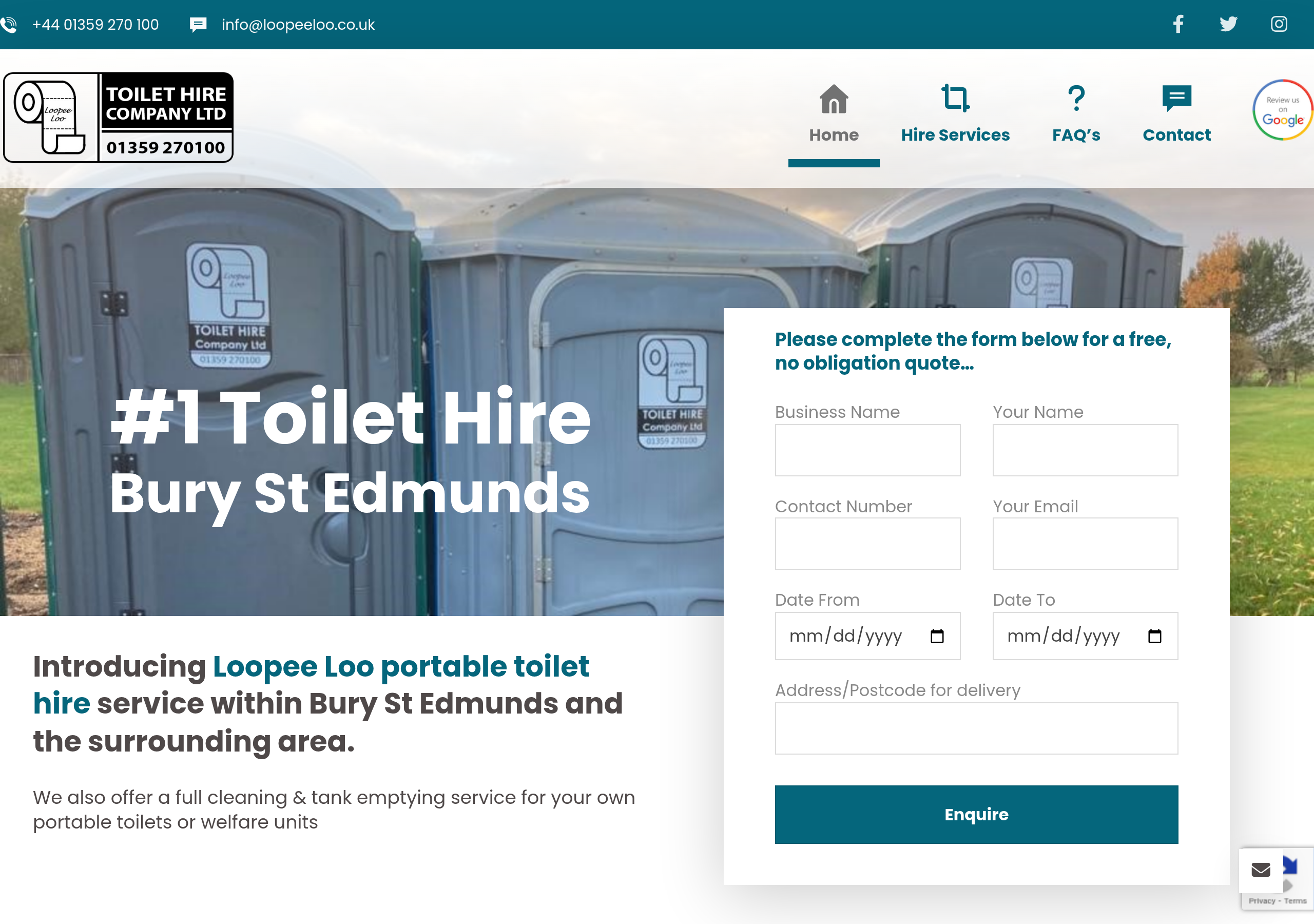 Loopee Loo Portable Toilet Hire Logo