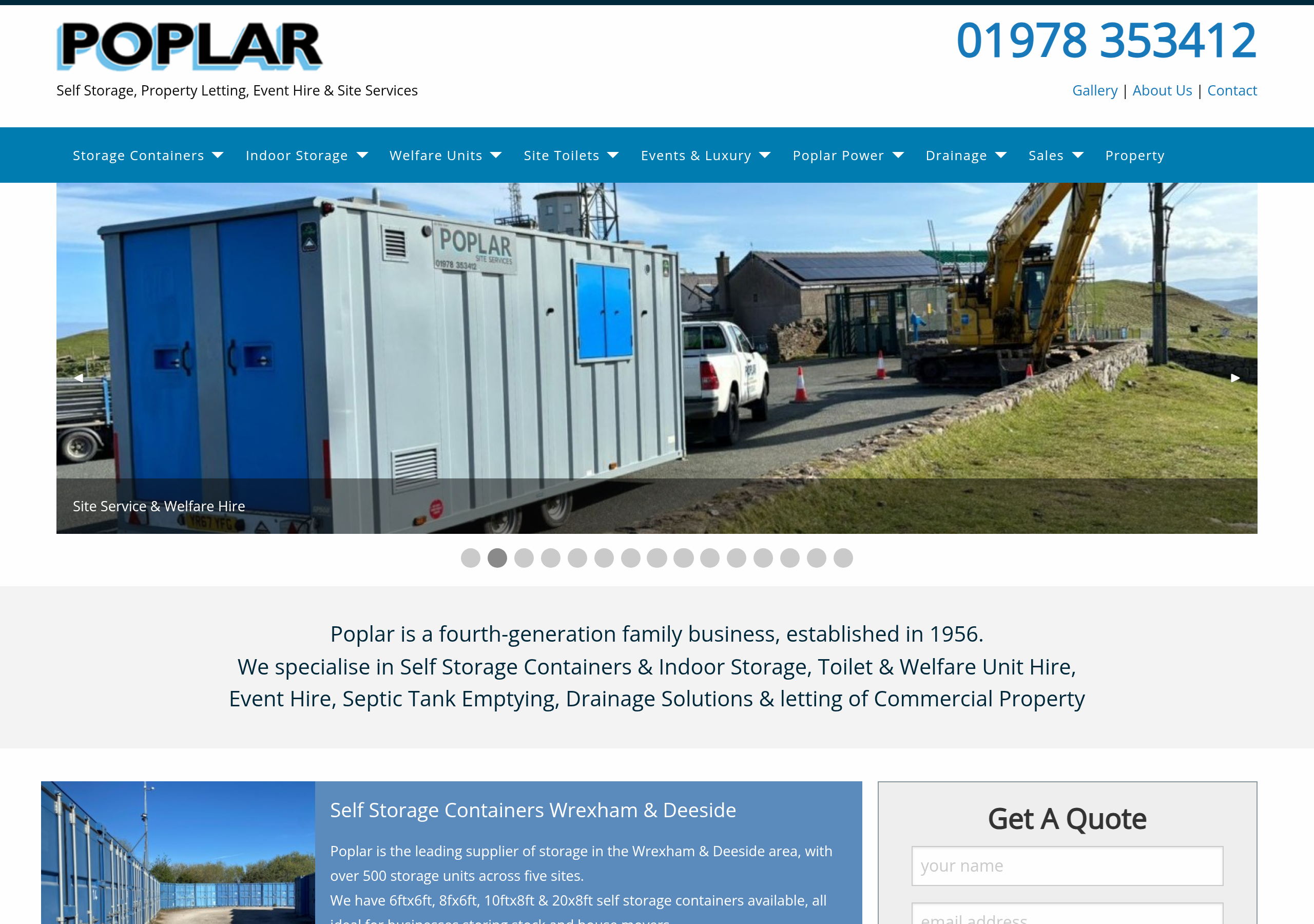 Luxury Toilet Trailers Hire Wrexham Logo