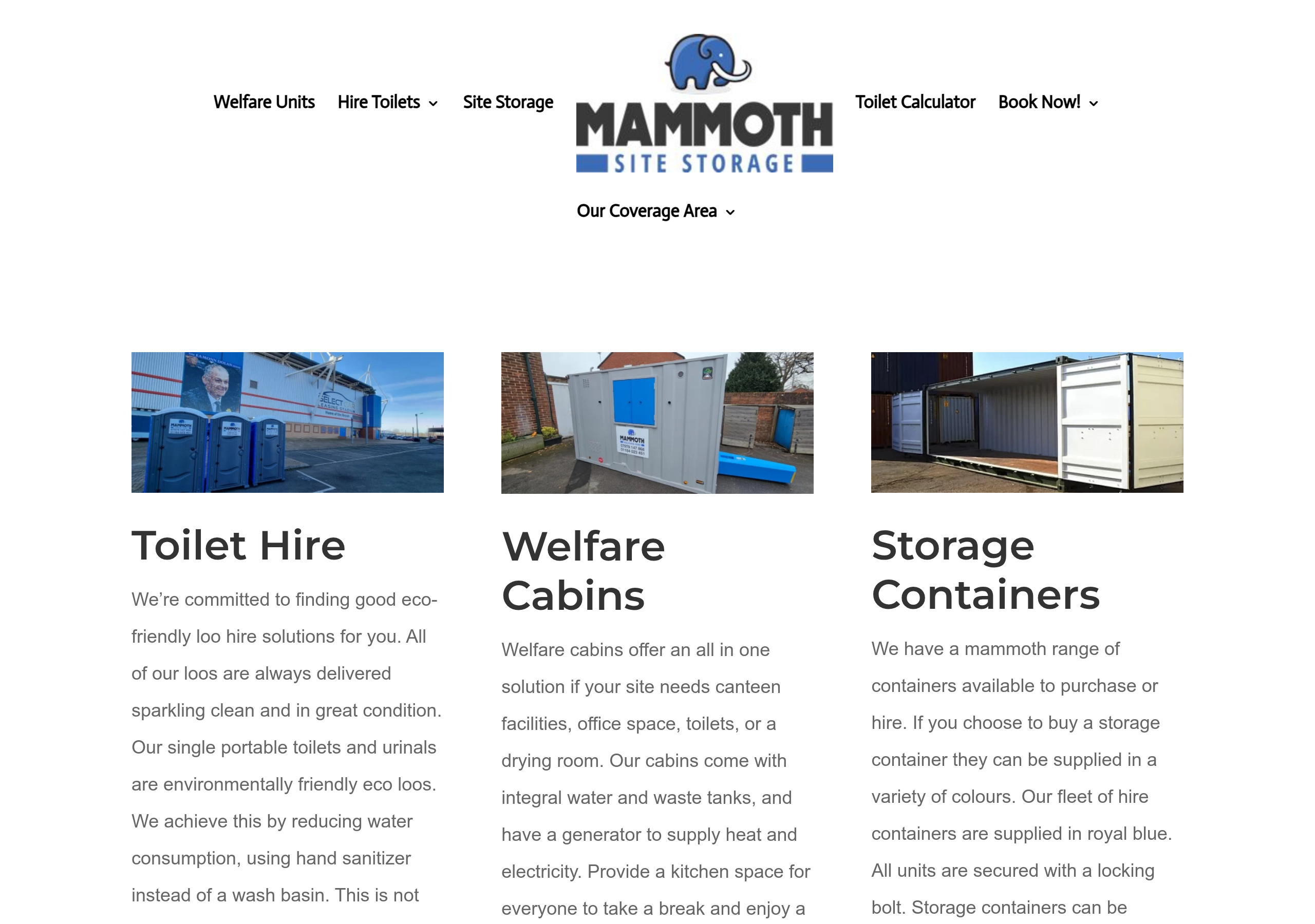 Mammoth Site Storage Logo