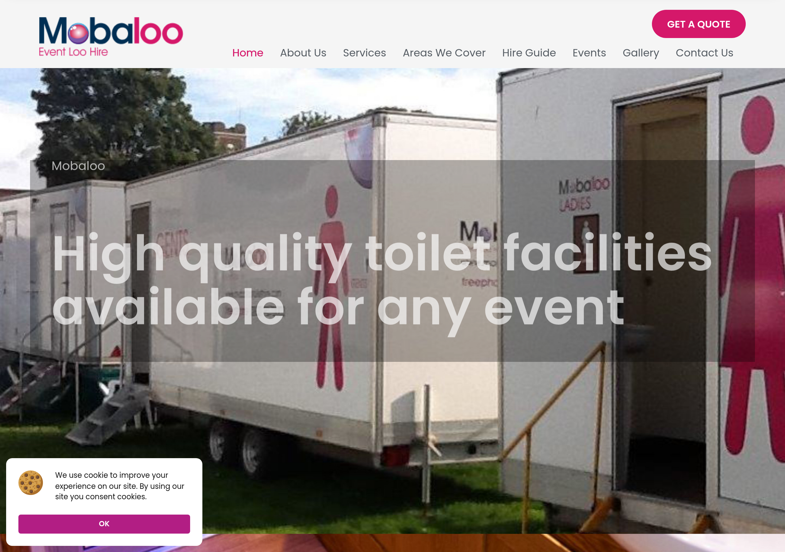Mobaloo Toilet Hire Logo