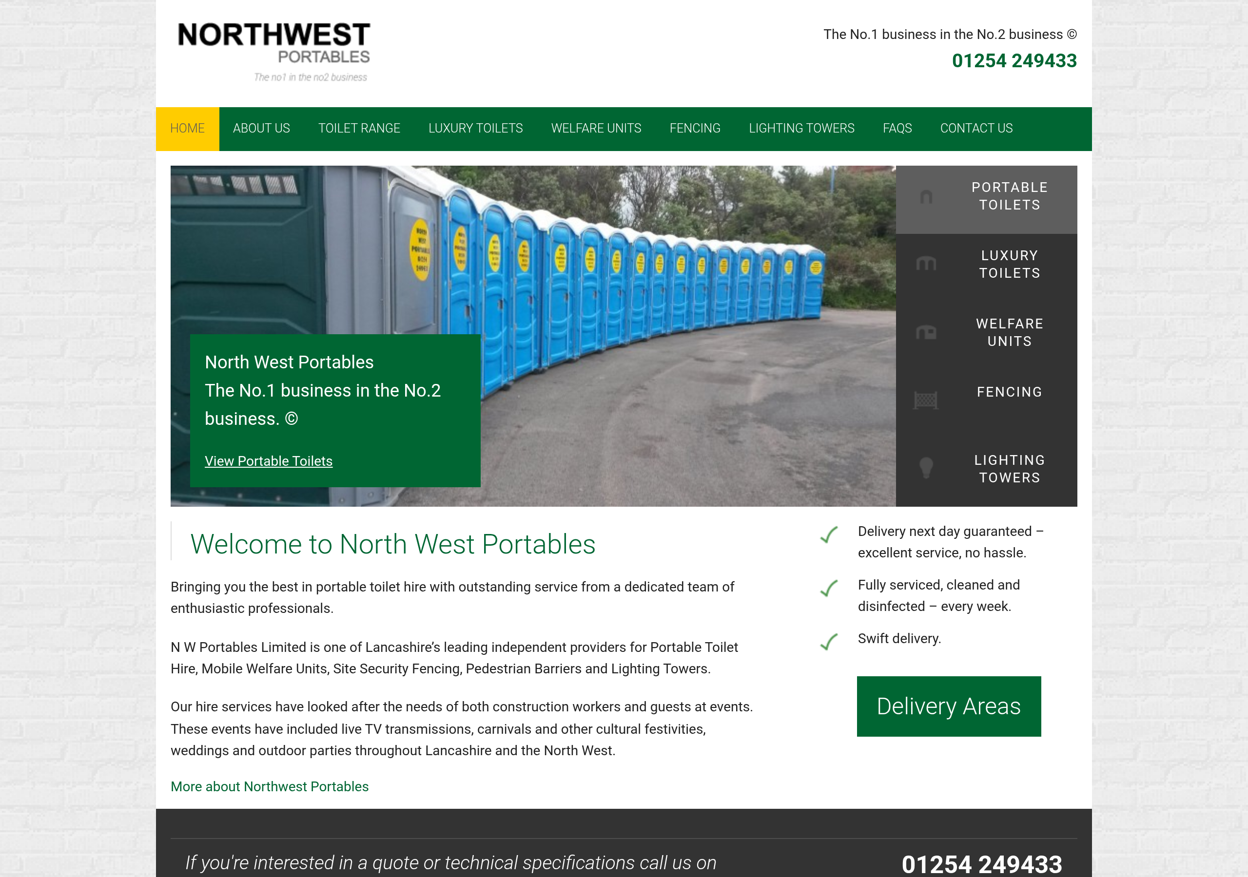 North West Portables Logo