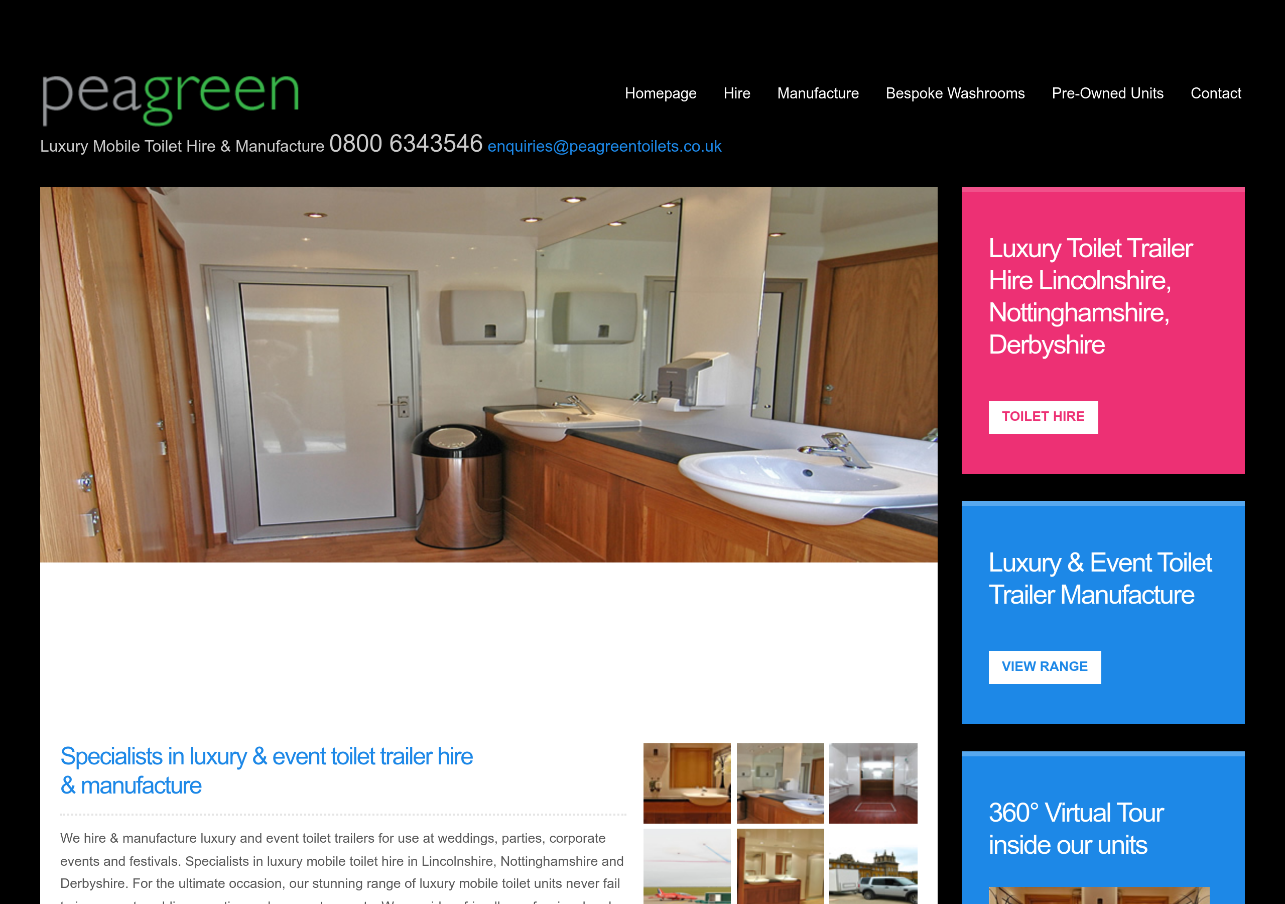Pea Green Toilets Logo