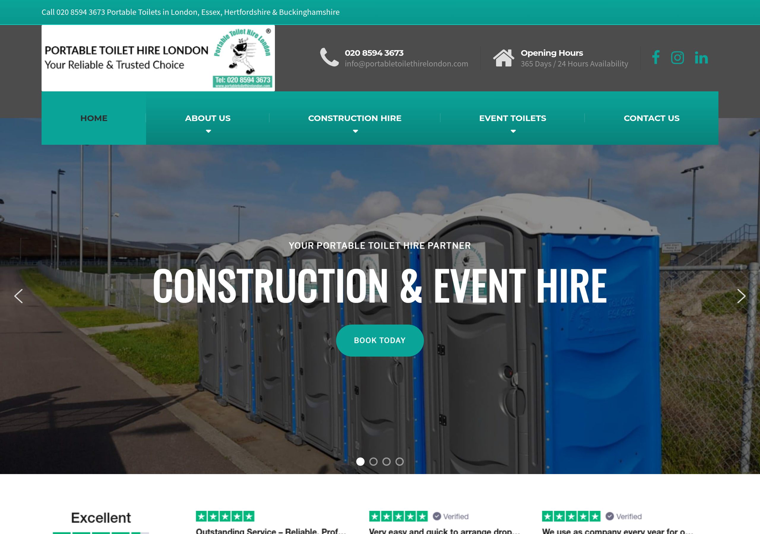 Portable Toilet Hire Logo