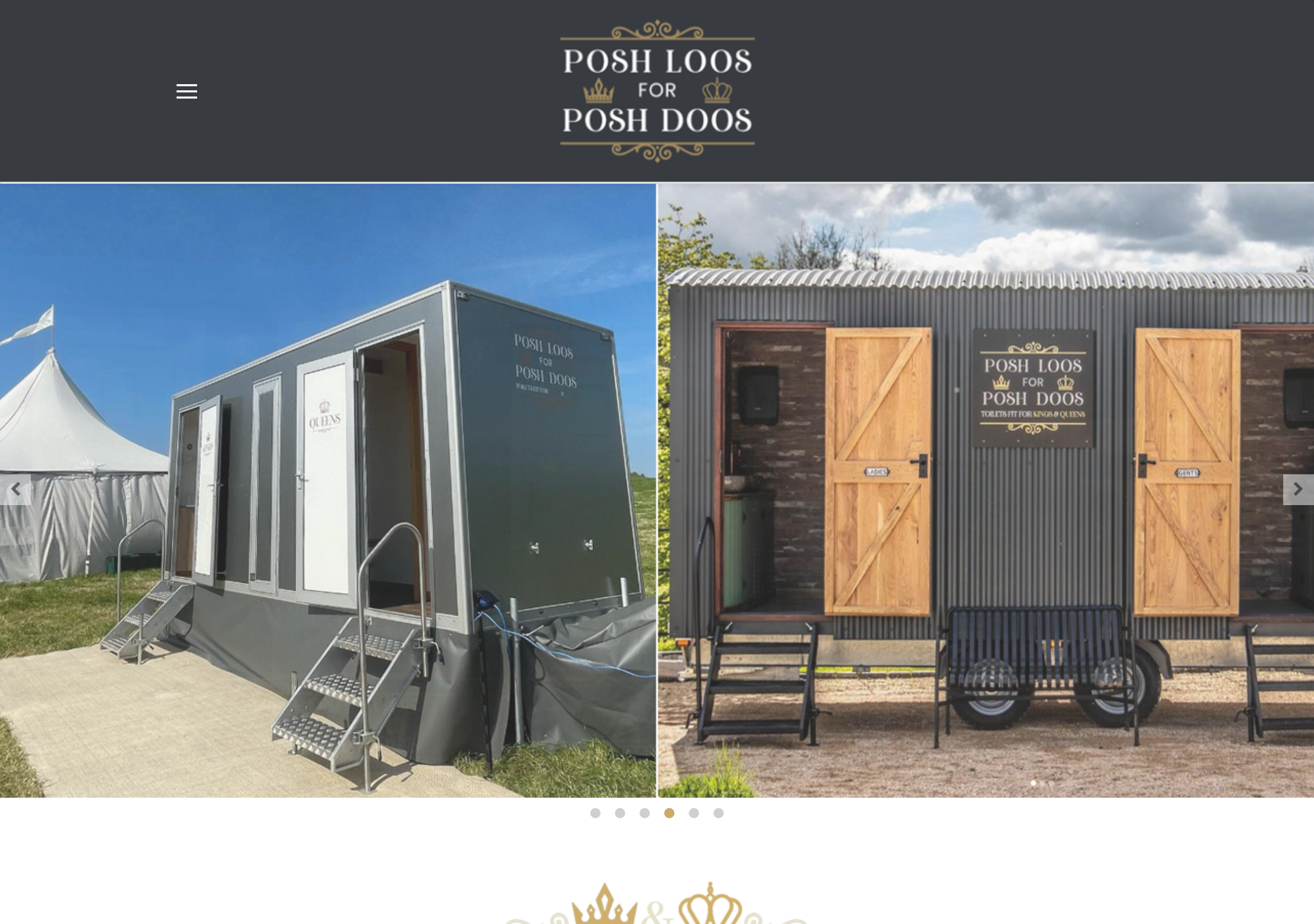 Posh Loos for Posh Doos Logo