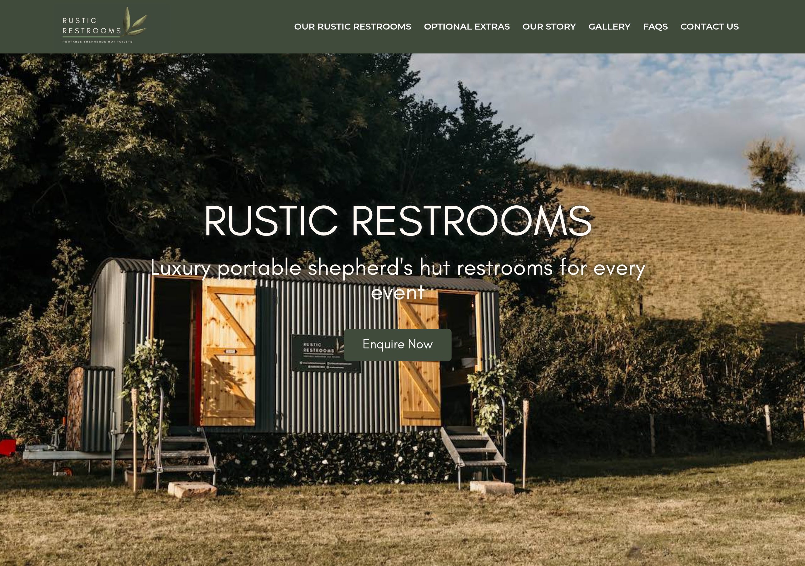Rustic Restrooms Logo