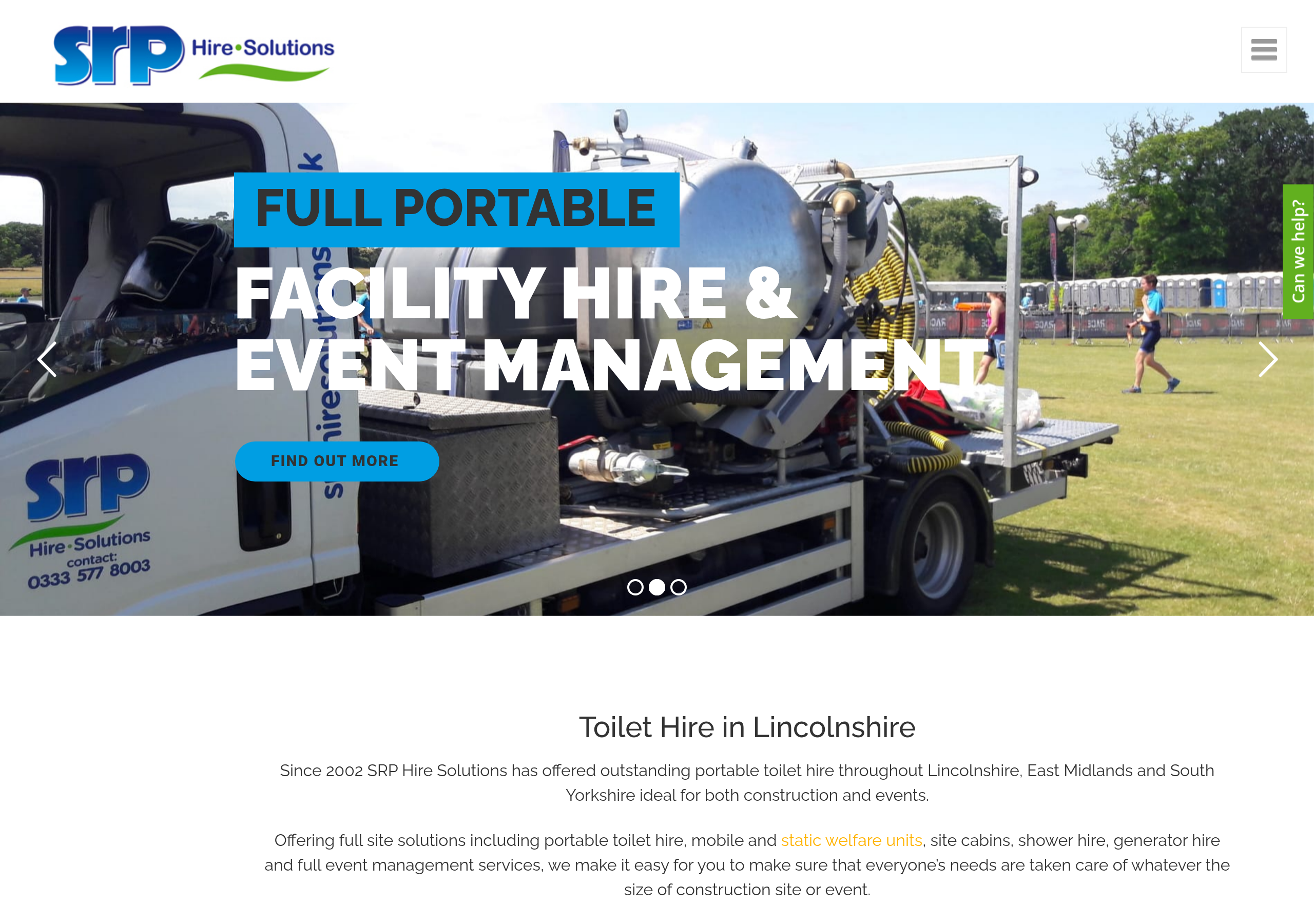 SRP Hire Solutions Logo
