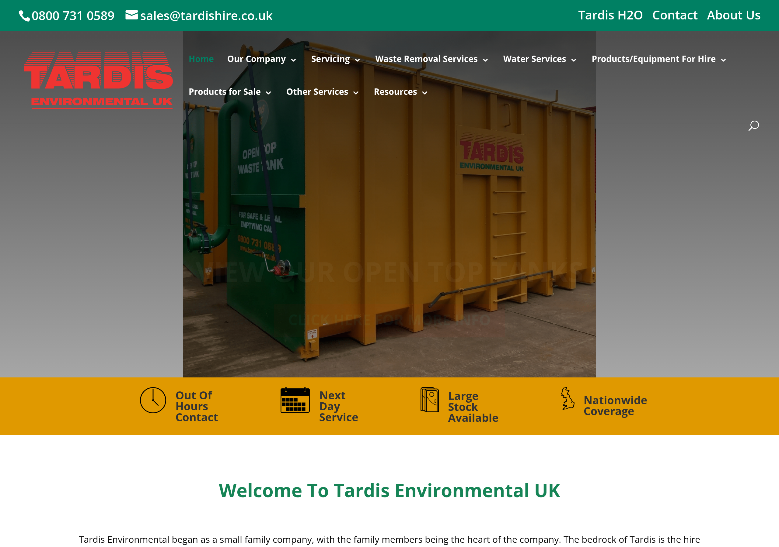 Tardis Environmental UK Logo