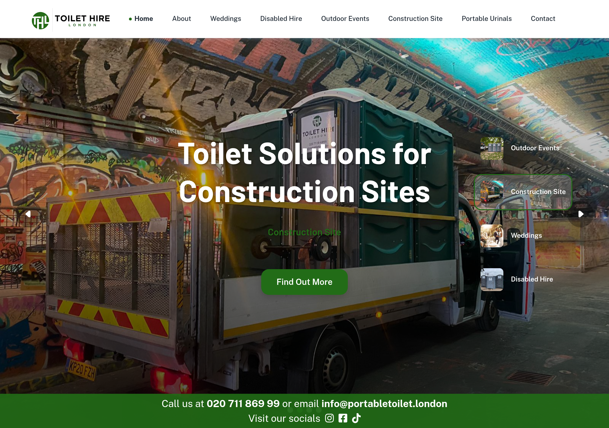 Toilet Hire London Logo