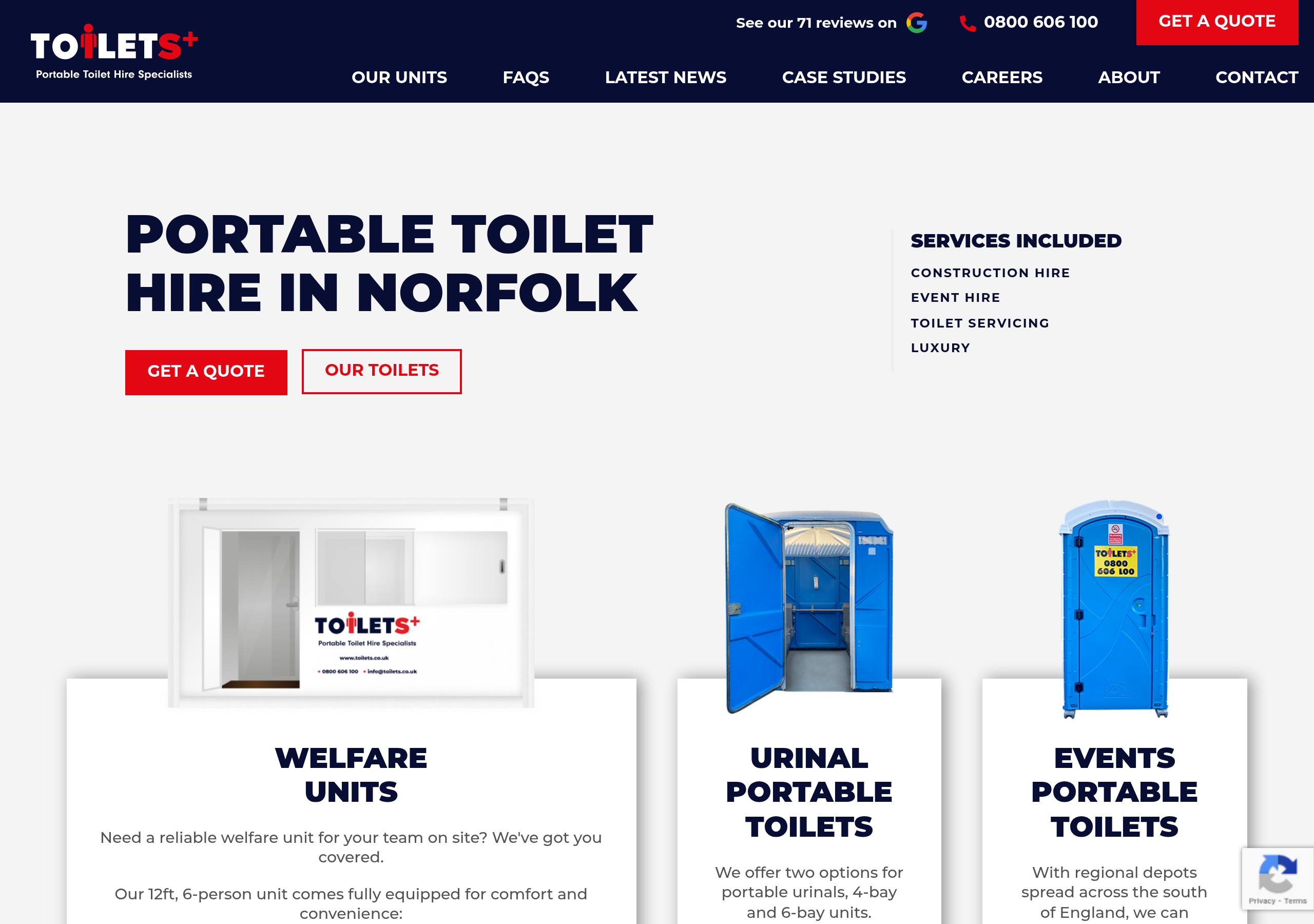 Toilets+ Ltd - Toilet Hire Logo