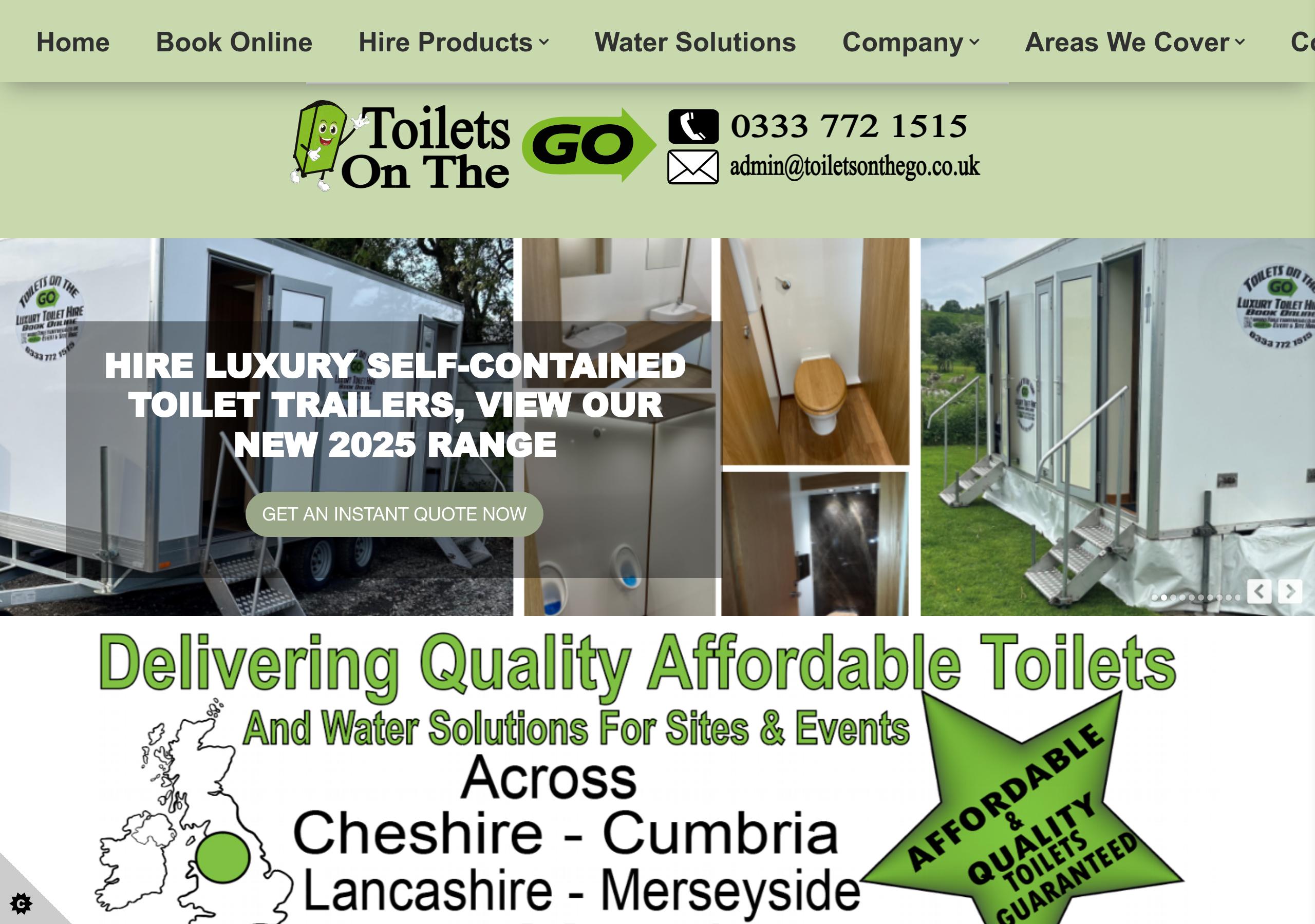Toilets on the Go - Portable Toilet Hire Logo