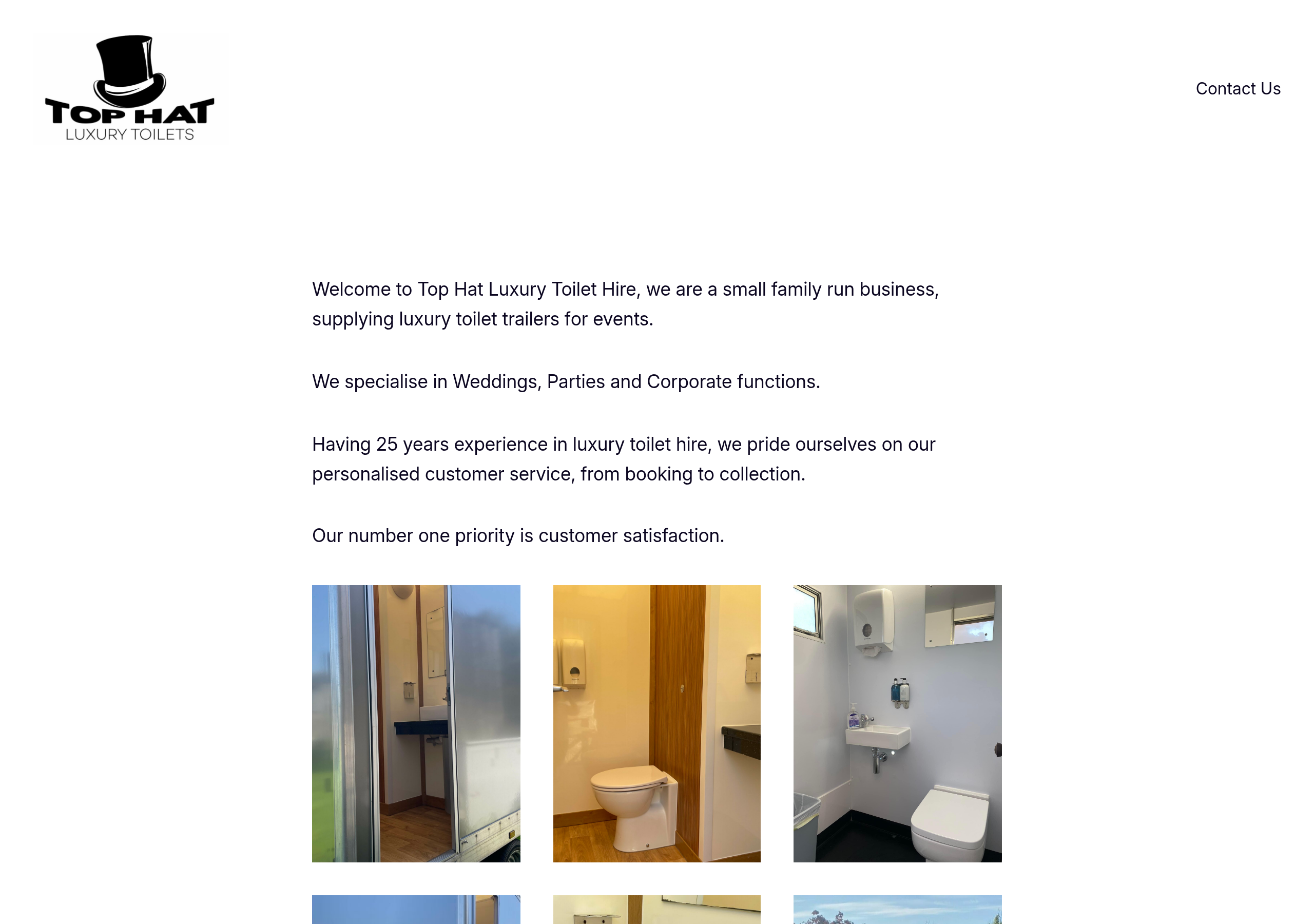 Top Hat Luxury Toilets Logo