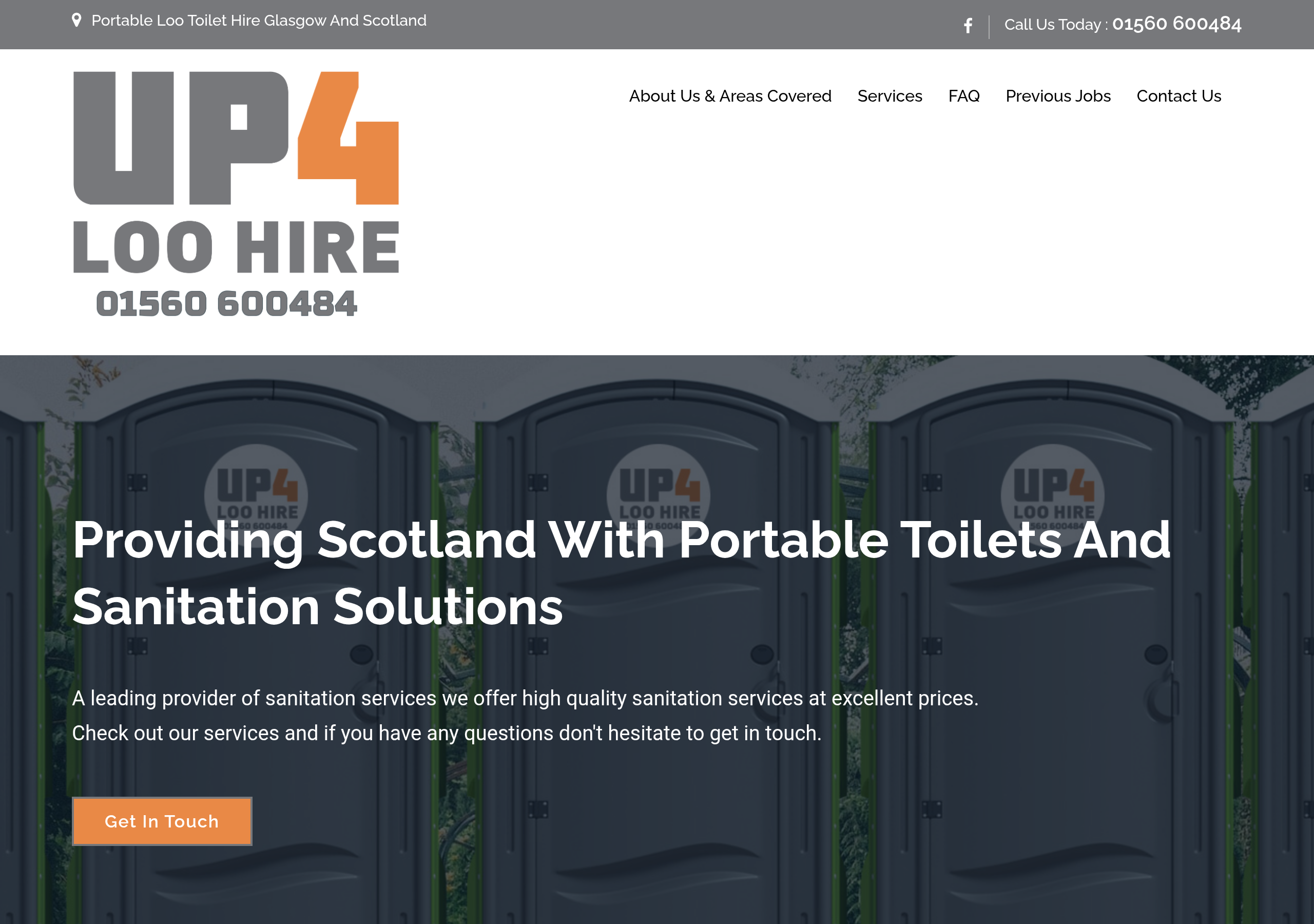 UP4 LOO HIRE Logo