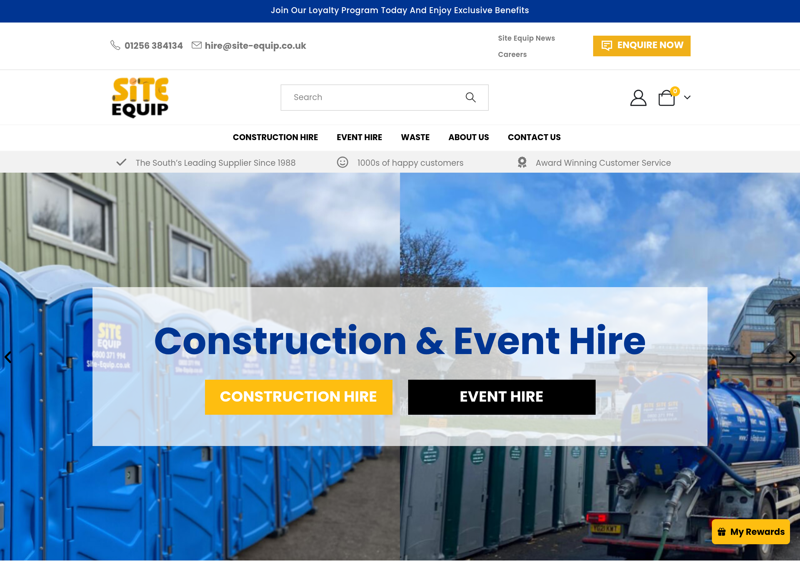 WC Hire Logo