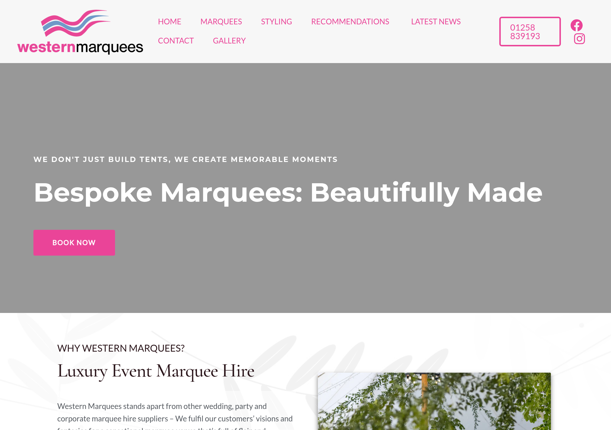 Western Marquees Logo